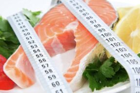 Proteina produktuak eta zentimetroko zinta